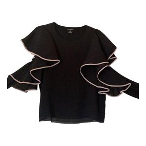 Club Monaco Black Blouse